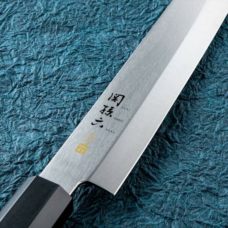 刺身包丁 貝印 かいじるし  関孫六 せきまごろく  金寿 ステンレス 和包丁 刺身 180mm AK1104 包丁 AK-1104・片刃 日本製