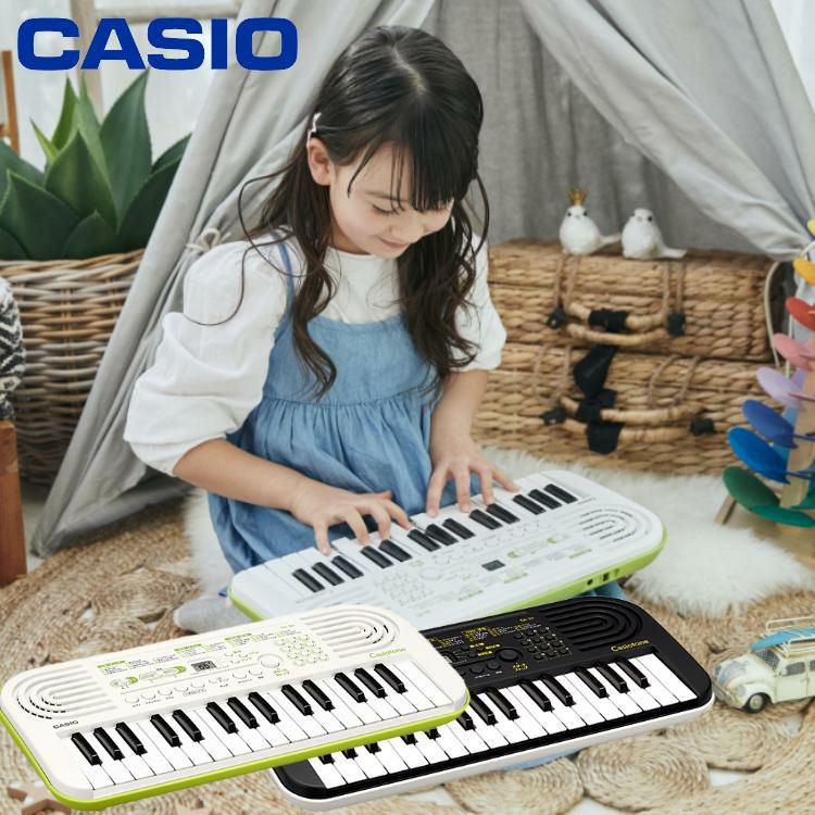 カシオ Casiotoneミニキーボード SA-50 SA-51 CASIO ミニ鍵盤 鍵盤楽器 32ミニ鍵盤 コンパクトボディ 合唱 アカペラの音取りにも ラッピング不可