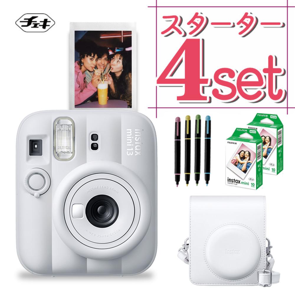 富士フイルム チェキ インスタントカメラ instax mini 12 クレイ 