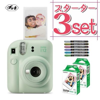 富士フイルム チェキ インスタントカメラ instax mini 12 ミント