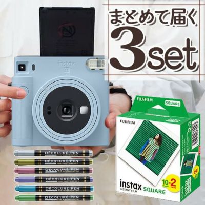 富士フイルム チェキスクエア instax SQUARE SQ1(SQ-1) （グレイシャー