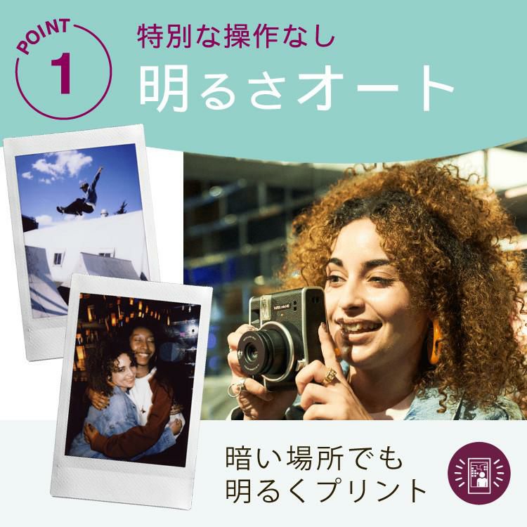 レビュー特典！ 富士フイルム チェキ instax mini 40 4点セット