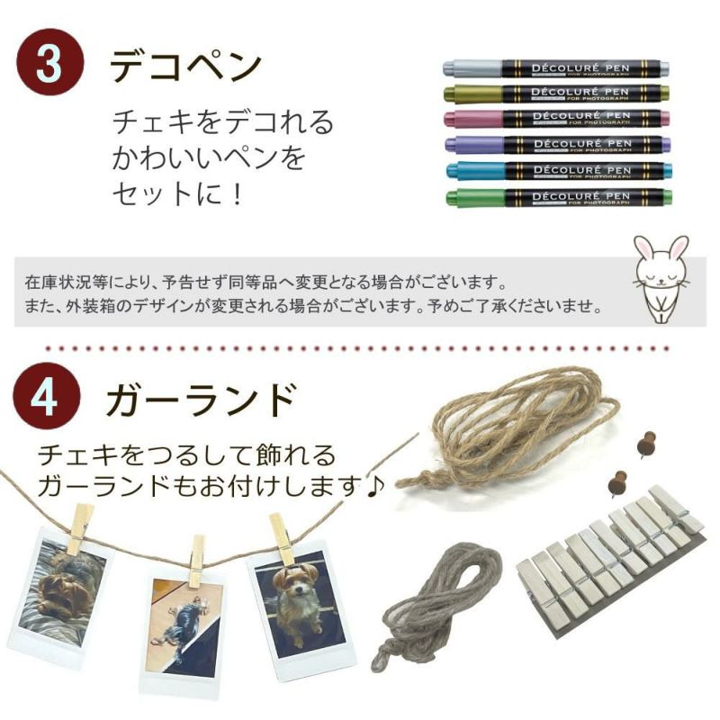 レビュー特典！ 富士フイルム チェキ instax mini 40 3点セット