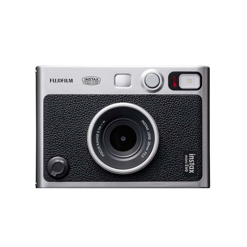 富士フイルム チェキ instax mini Evo ブラック インスタックスミニ  ハイブリット インスタントカメラ 7点セット