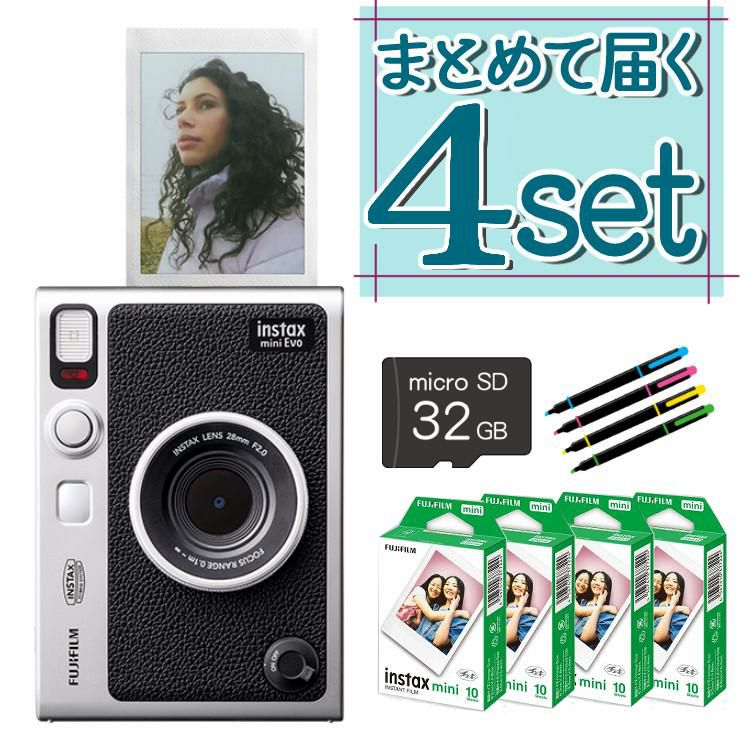 富士フイルム チェキ instax mini Evo ハイブリット インスタント 