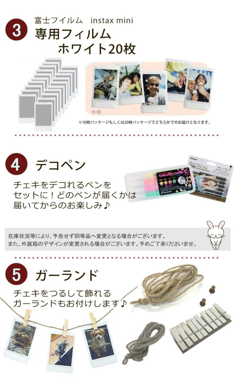 富士フイルム チェキ instax mini 40 インスタックス そのまま渡せるチェキギフト/クリスマスプレゼント