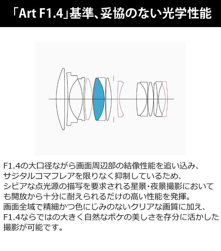 レビューでレンズキャッププレゼント  強化ガラス保護フィルターセット シグマ 50mm F1.4 DG DN A ソニーEマウント用＆マルミ EXUS Lens Protect SOLID