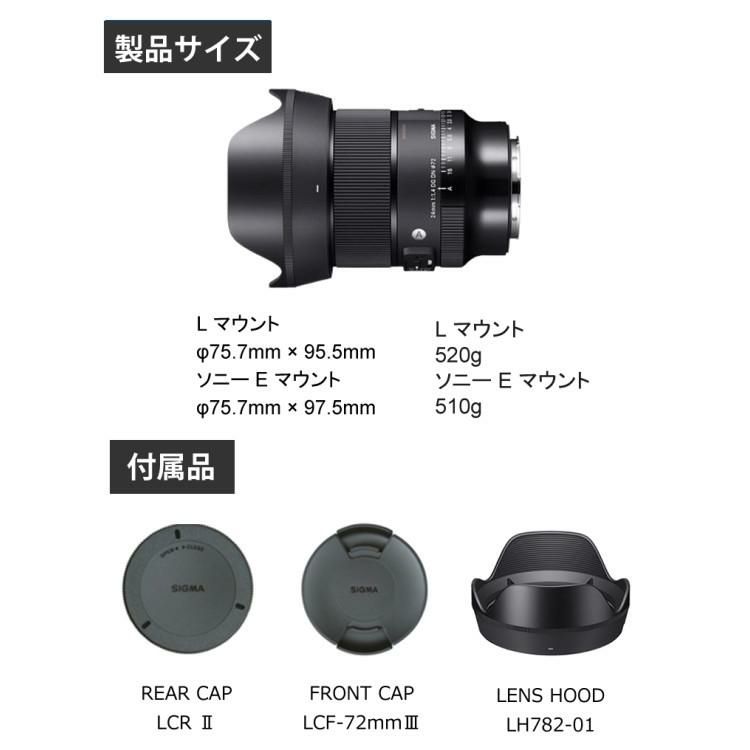 レビューでレンズキャッププレゼント  ケンコー 偏光 フィルターセット シグマ 24mm F1.4 DG DN A ライカLマウント用