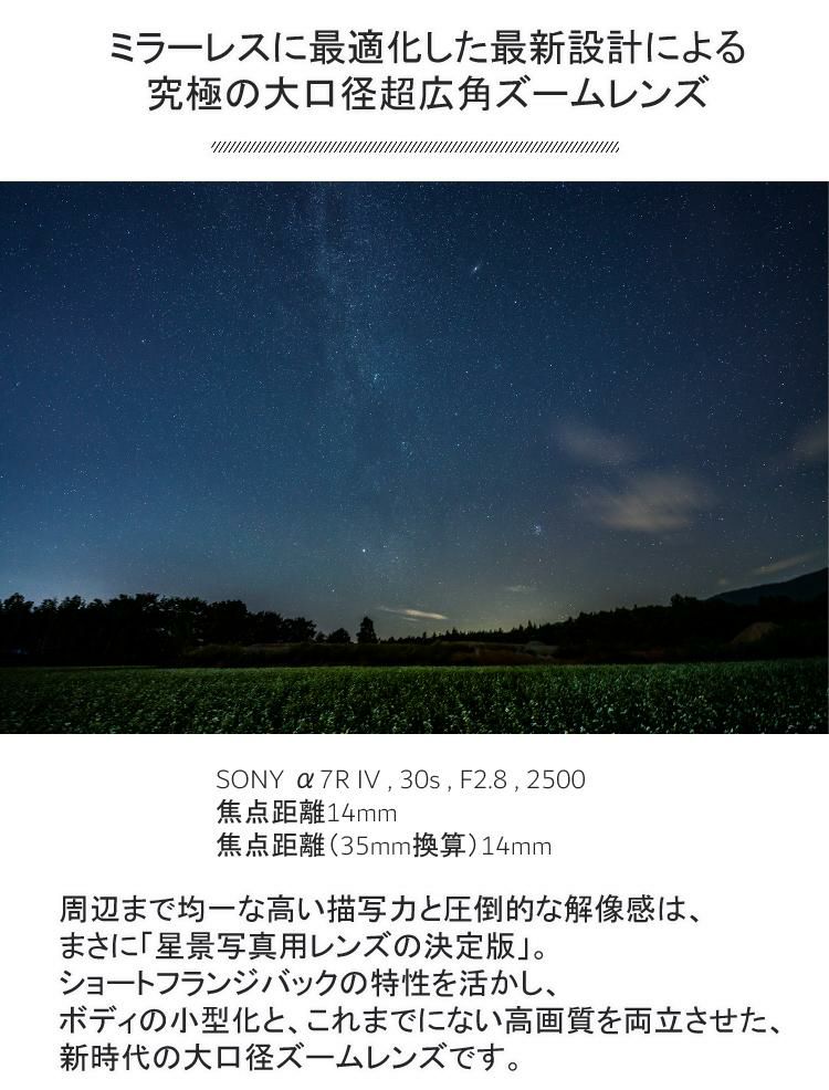 クリーニングキットセット  レンズ シグマ 14-24mm F2.8 DG DN A  ソニーEマウント用