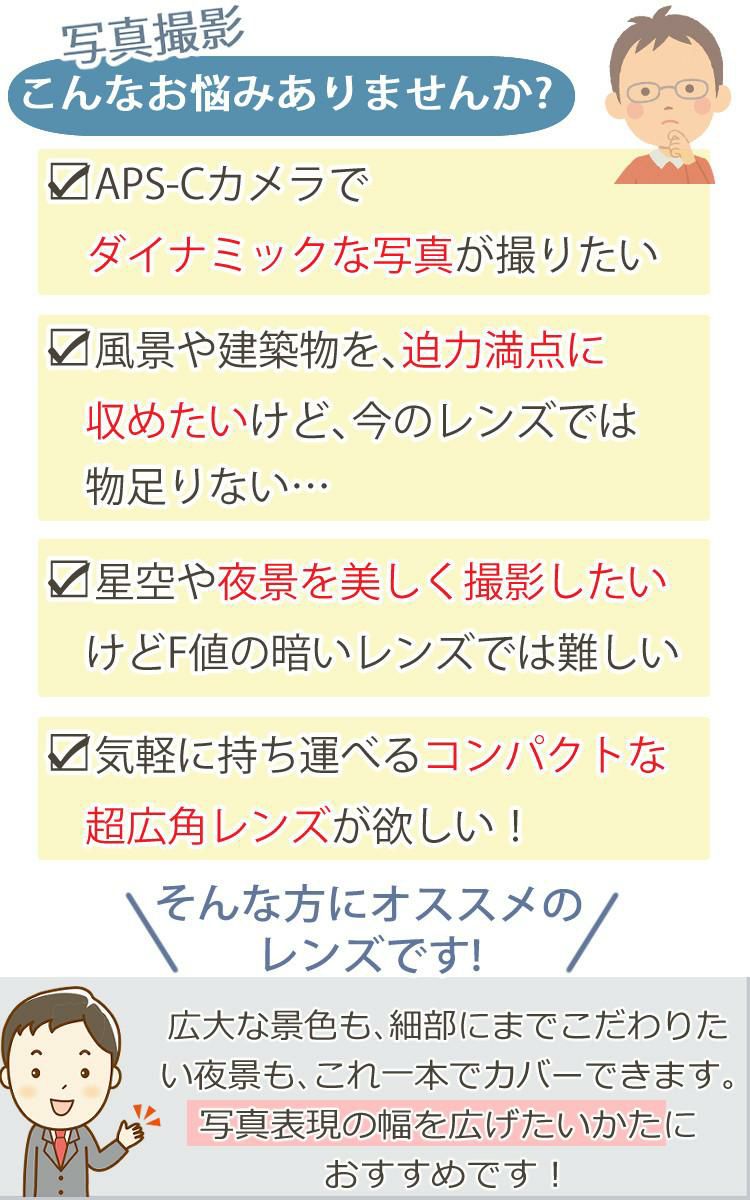 レビューでプレゼント  レンズ保護フィルター付 タムロン 11-20mm F/2.8 Di III-A RXD ソニーEマウント用 B060