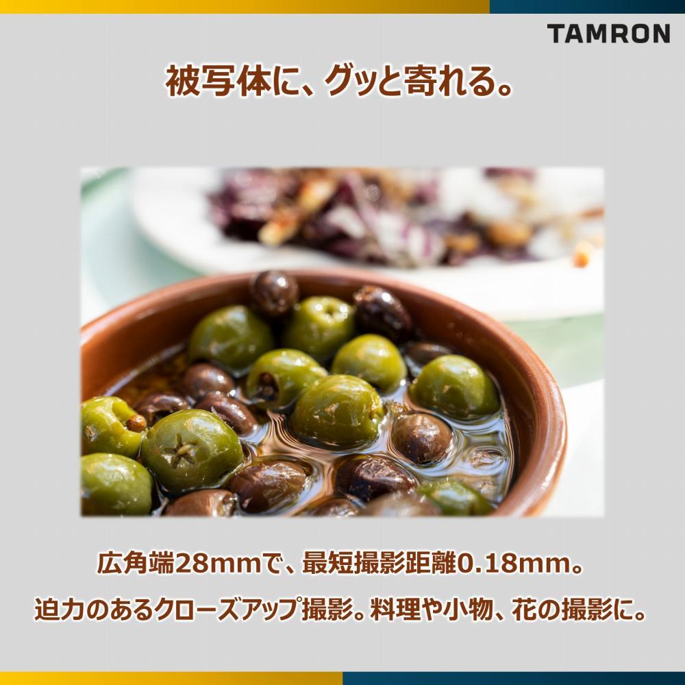 レビューでレンズキャッププレゼント  レンズ保護フィルター付！ タムロン 28-75mm F2.8 Di III VXD G2 ソニーEマウント用 A063S