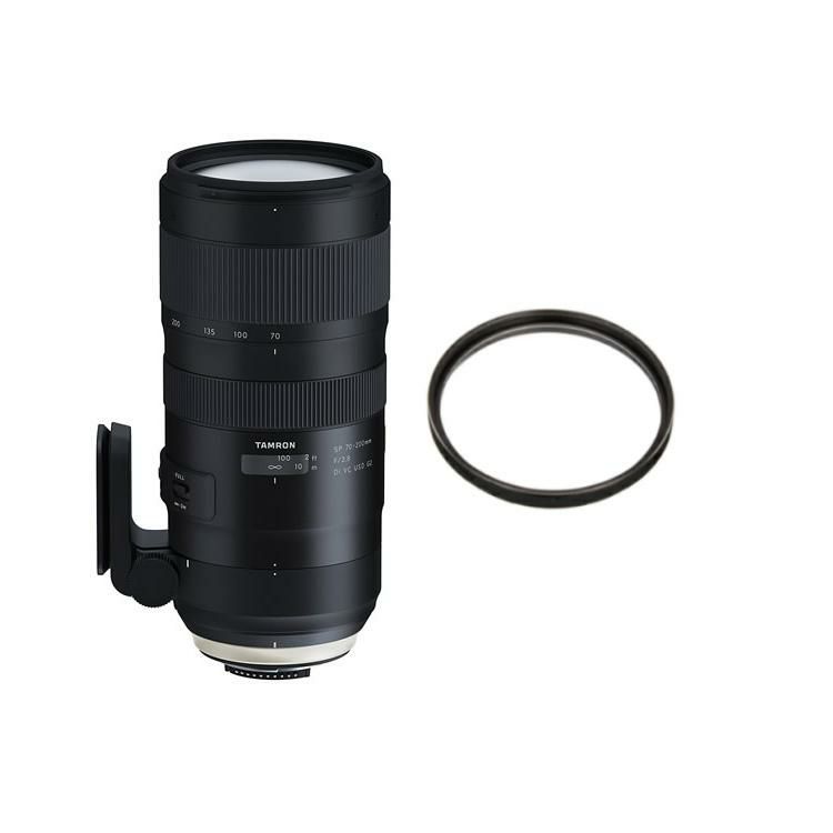 レビューでレンズキャッププレゼント  レンズ保護フィルター付！ タムロン SP 70-200mm F/2.8 Di VC USD G2 キヤノンマウント用 A025E