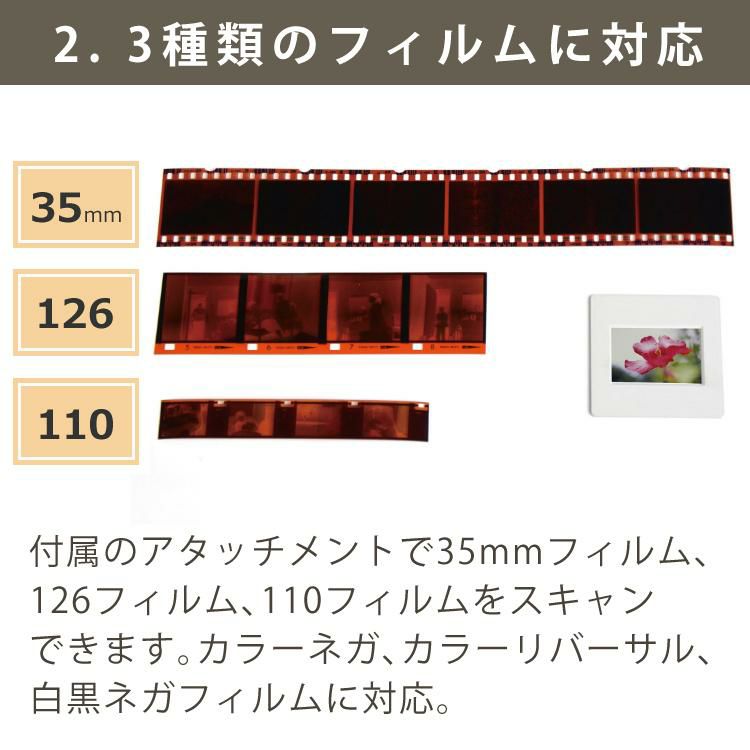 SDカードとクリーナーが付いてすぐにスキャン ケンコー トキナー フィルムスキャナー KFS-14DF 5インチ液晶 フィルムスキャナ フイルム 記念 保管 保存 断捨離  思い出 片付け 整理 タッチパネル 簡単 人気 フイルムスキャナ フイルムスキャナー デジタル化