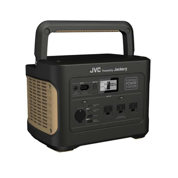 ソーラーパネルセット <br>ポータブル電源 JVC BN-RB10-C + ソーラーパネル BH-SP100-C ポータブルバッテリー 1002Wh ジャクリ ジャックリー 充電池 非常用 防災用 おすすめ キャンプ ラッピング不可