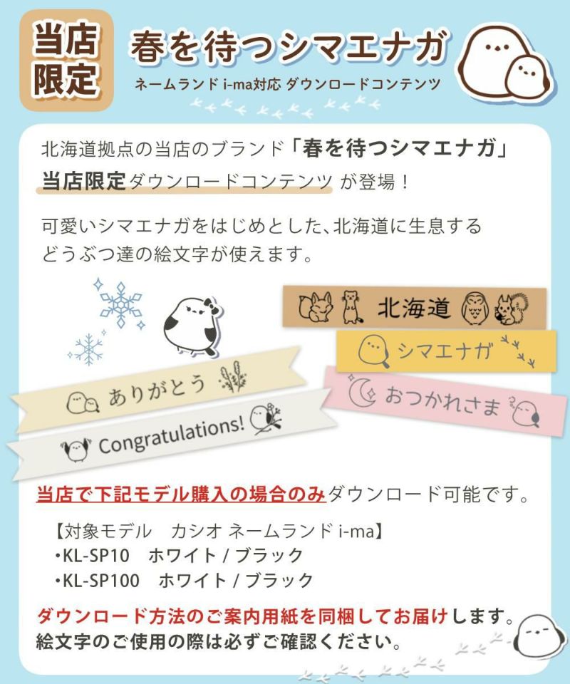 カシオ ネームランド KL-SP10 10点セット