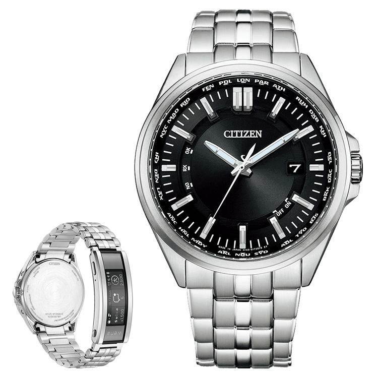 シチズン CITIZEN 腕時計 CB0017-71E シチズンコレクション メンズ CITIZEN COLLECTION×wena3 エコドライブ 電波時計 スマートウォッチ ソーラー電波 ステンレスバンド アナログ WENA3 Sony 国内正規品