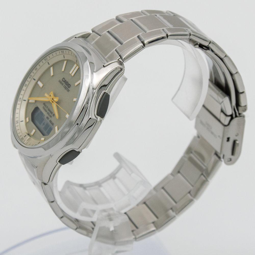 CASIO カシオ  wave ceptor ウェーブセプター  ソーラー電波時計 WVA-M630D-9AJFゴールド ステンレス メンズ  国内正規品