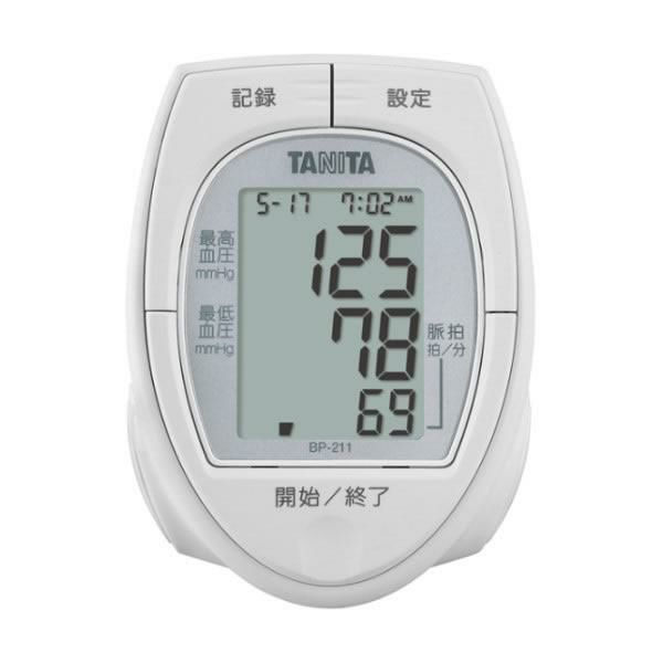 タニタ 手首式血圧計 BP-211-WH ホワイト