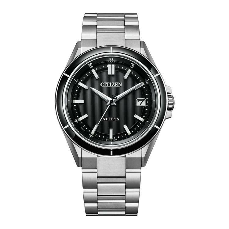 丸型時計ケース シチズン CITIZEN 腕時計 CB3030-76E アテッサ ATTESA メンズ ダイレクトフライト ACT Line エコドライブ ソーラー電波 チタンバンド アナログ メーカー保証1年 国内正規品