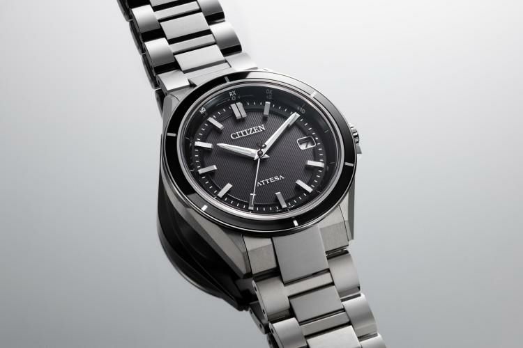 丸型時計ケース シチズン CITIZEN 腕時計 CB3030-76E アテッサ ATTESA メンズ ダイレクトフライト ACT Line エコドライブ ソーラー電波 チタンバンド アナログ メーカー保証1年 国内正規品