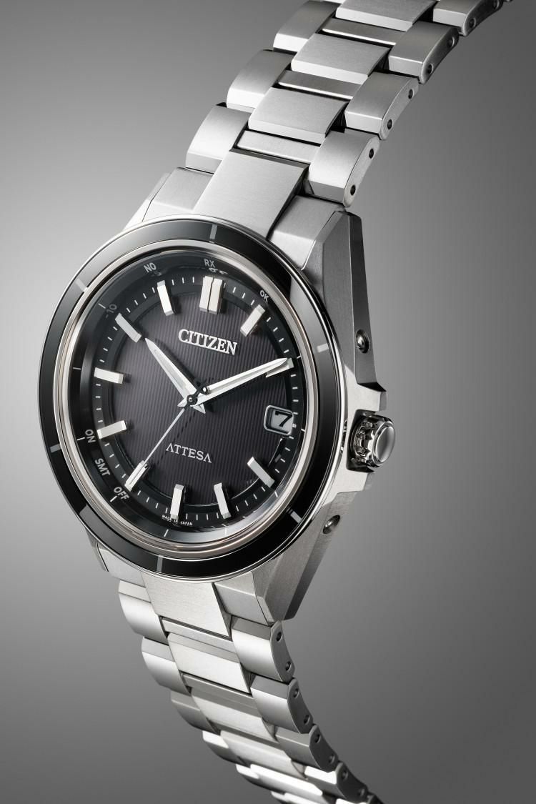 丸型時計ケース シチズン CITIZEN 腕時計 CB3030-76E アテッサ ATTESA メンズ ダイレクトフライト ACT Line エコドライブ ソーラー電波 チタンバンド アナログ メーカー保証1年 国内正規品