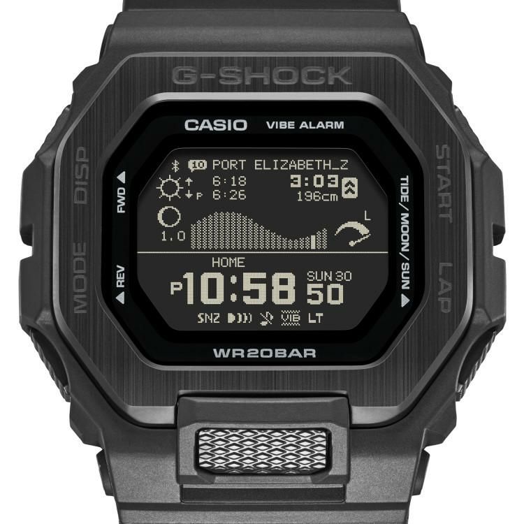 カシオ CASIO GBX-100NS-1JF  メンズ G-LIDE ブラック