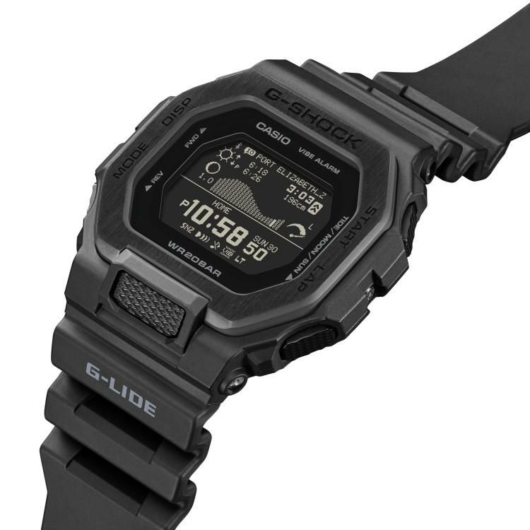 カシオ CASIO GBX-100NS-1JF  メンズ G-LIDE ブラック