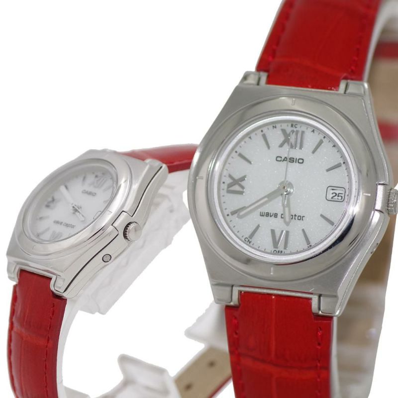 CASIO カシオ  wave ceptor ウェーブセプター   LWQ-10LJ-4A2JF レディース レッド