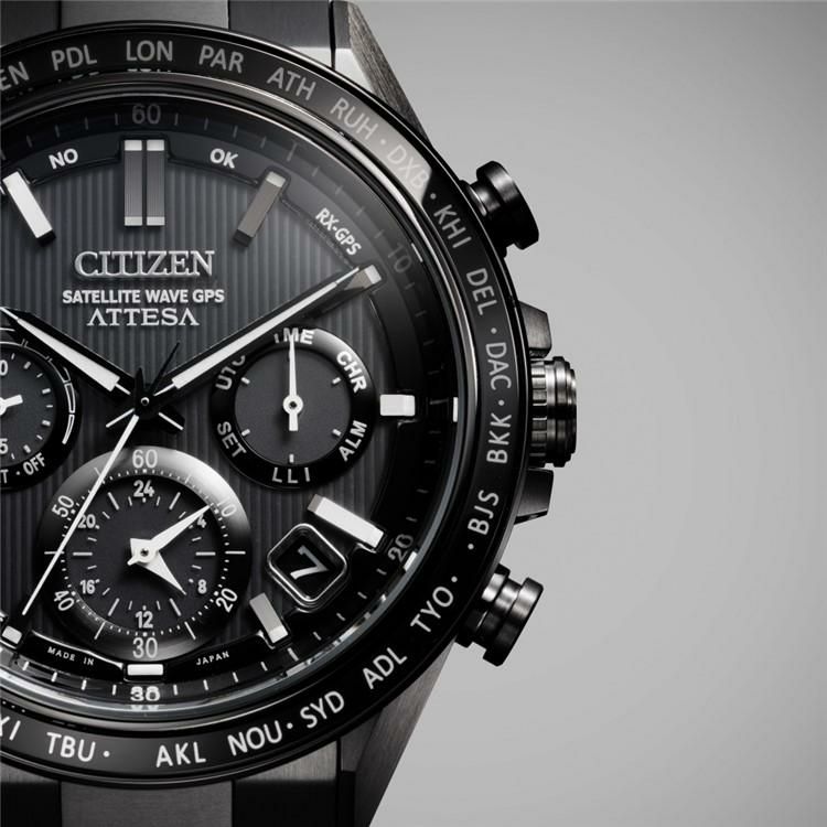 シチズン CITIZEN 腕時計 CC4055-65E アテッサ ATTESA メンズ ダブルダイレクトフライト ACT Line エコドライブ GPSソーラー電波 チタンバンド 多針アナログ メーカー保証1年 国内正規品