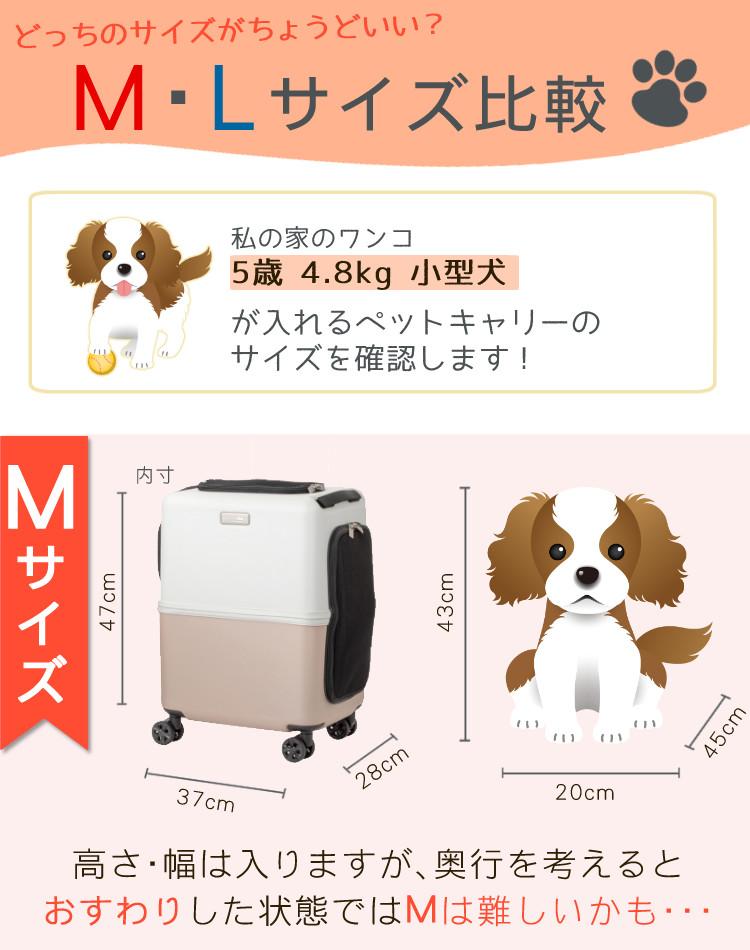 耐重量18Kg 公共交通機関OK ペットキャリー ペット カート ブルー グレー Lサイズ 小型犬 中型犬 猫  柴犬 豆柴 PETiCO ペティコ ペチコ 3001-L ハードタイプ スーツケース通院 旅行 帰省 防災 避難 犬 カート ラッピング不可