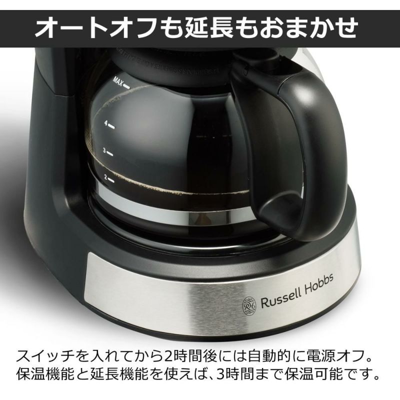 ラッセルホブス コーヒーメーカー 7620JP ベーシックドリップ Russell hobbs