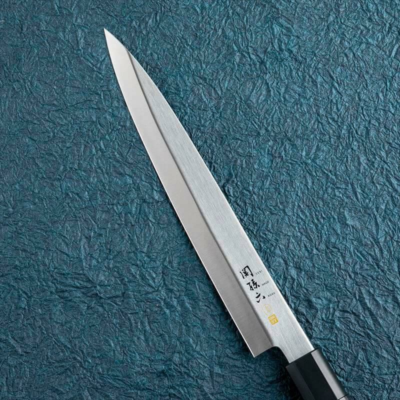 左利き用和包丁 刺身包丁 210mm 貝印 かいじるし  関孫六 和包丁 左用 金寿ステンレス AK1123 AK-1123 片刃 片刃包丁 日本製  ラッピング不可