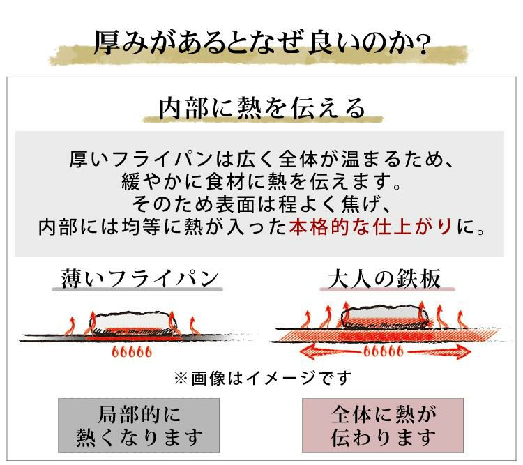 購入特典あり  IH対応 オークス 日本製 大人の鉄板 鉄板 小 蓋付き OTS8100 レシピ付 鉄板焼き 鉄フライパン ステーキ ステーキ皿 肉 ハンバーグ 肉料理 グリル グリルパン AUX 燕三条 父の日 新築祝い 誕生日 ギフト プレゼント