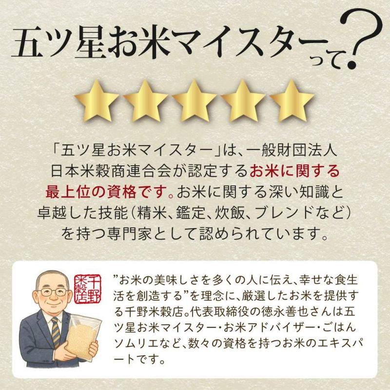 精白米食べ比べ 千野米穀店 北海道産 白米 3種セット ゆめぴりか・ななつぼし・ふっくりんこ 各1kg 北海道米 道産米 ブランド米