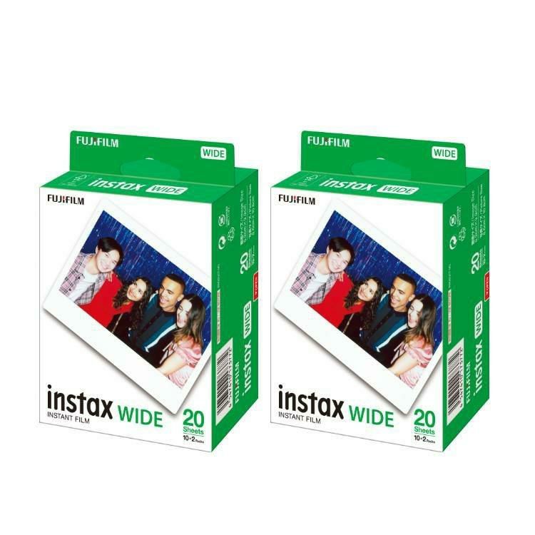 富士フイルム チェキフィルム instax WIDE WW2  ワイドサイズ   20枚入り×2個セット