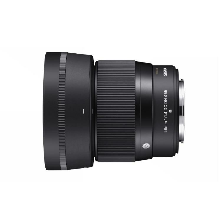 バック付き！  レンズ シグマ 56mm F1.4 DC DN C  富士フイルムXマウント用