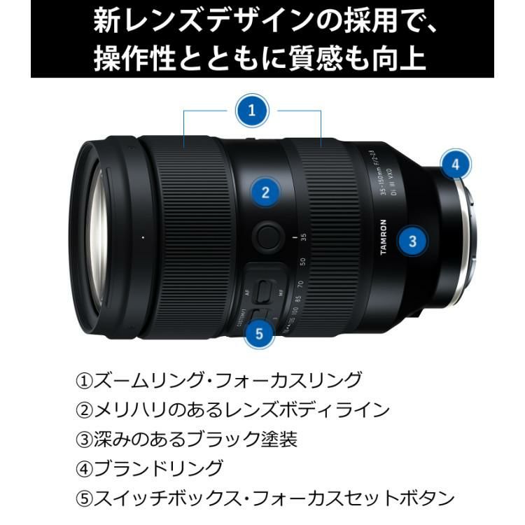 レビューでレンズキャッププレゼント  ケンコー偏光フィルターセット タムロン 35-150mm F2-2.8 Di III VXD ソニーEマウント用 A058S＆&82 S サーキュラーP.L W