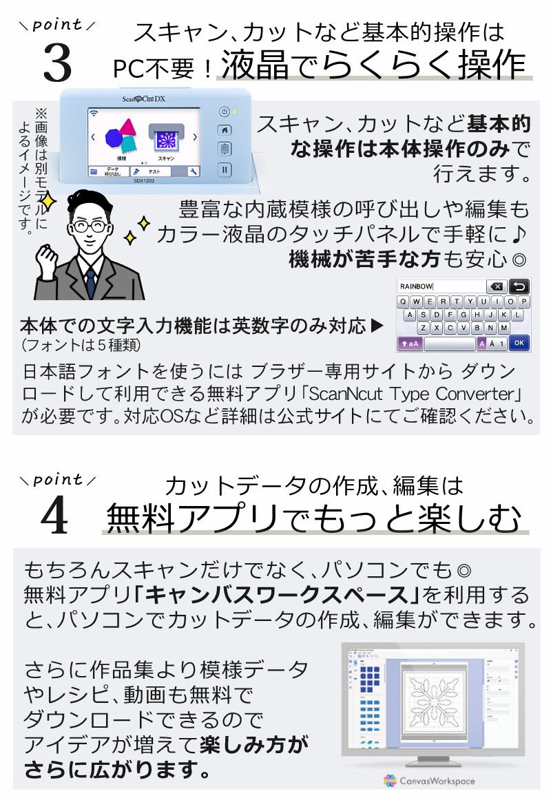 純正オプションAセット】 ブラザー カッティングマシン ScanNCut