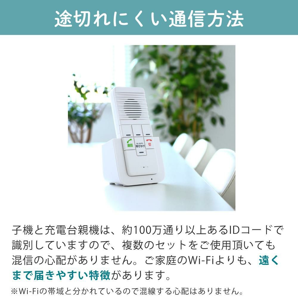 エルパ ワイヤレスインターホン 工事不要 WIP-5150SET 3点セット