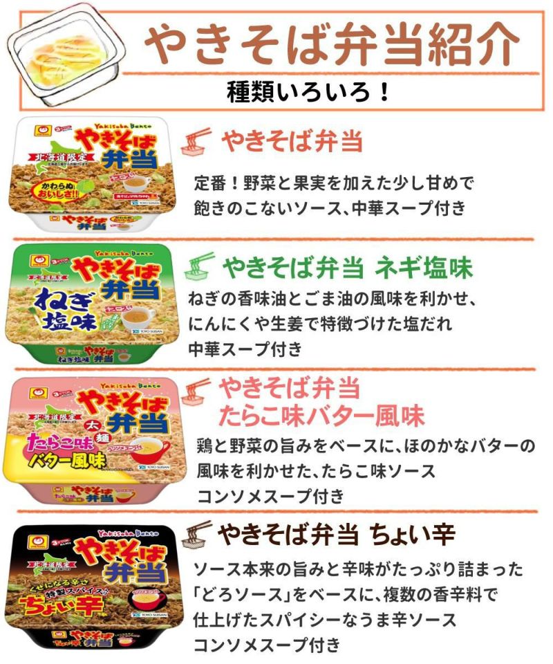 北海道限定 やきそば弁当 7種＋3大特典付き 計31点セット ＼さらに値下げしました！／ ラッピング不可  熨斗対応不可