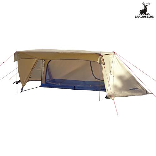 キャプテンスタッグ トレッカー ソロベースUVカーキ 1人用 UA-63 CAPTAIN STAG ラッピング不可