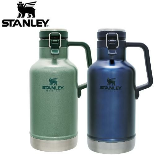 スタンレー クラシック真空グロウラー1.9L  グリーン ロイヤルブルー 01941-145 01941-146 アウトドア ビール ジャグ STANLEY レジャー キャンプ 登山 保冷 ボトル 水筒 おうちキャンプ ソロキャンプ グランピング ベランピング