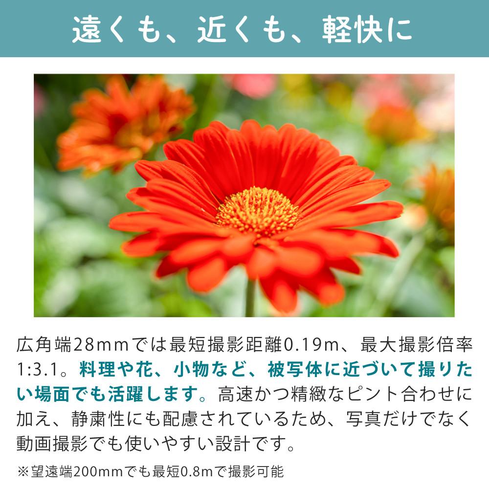 レビューでレンズキャッププレゼント  レンズ保護フィルター付！ タムロン 28-200mm F/2.8-5.6 Di III RXD ソニーEマウント用 A071