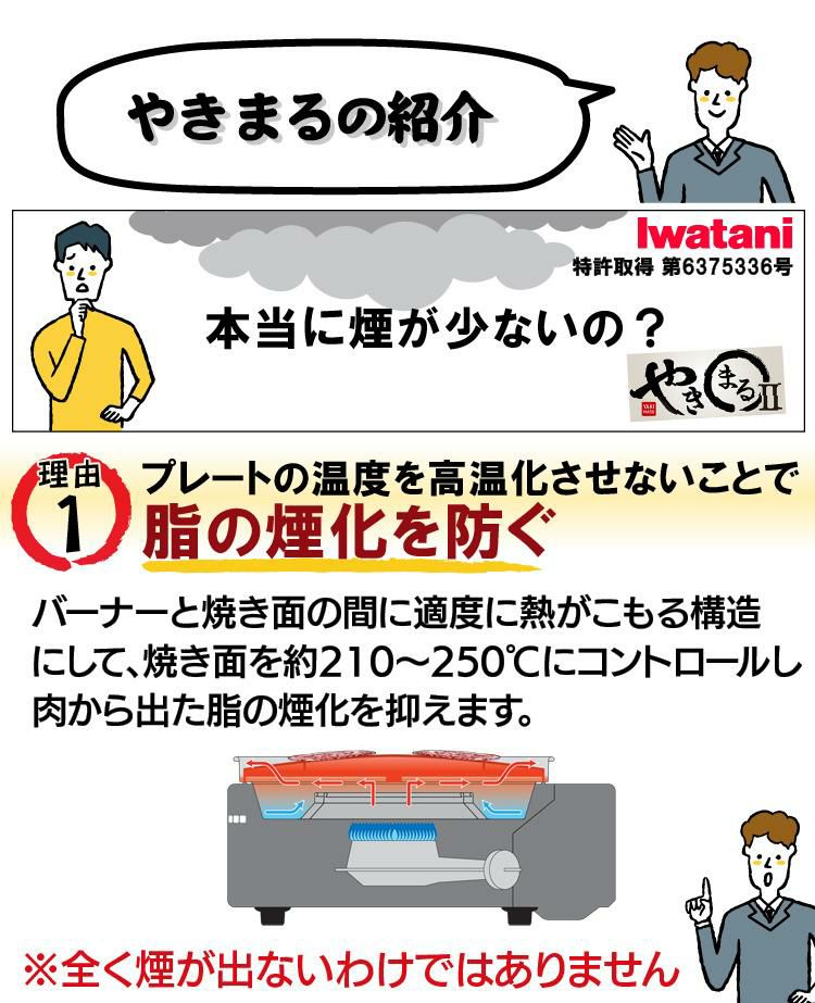 レビューで北海道米プレゼント イワタニ やきまる2 カセットコンロ 味付きラムジンギスカン 3人前付