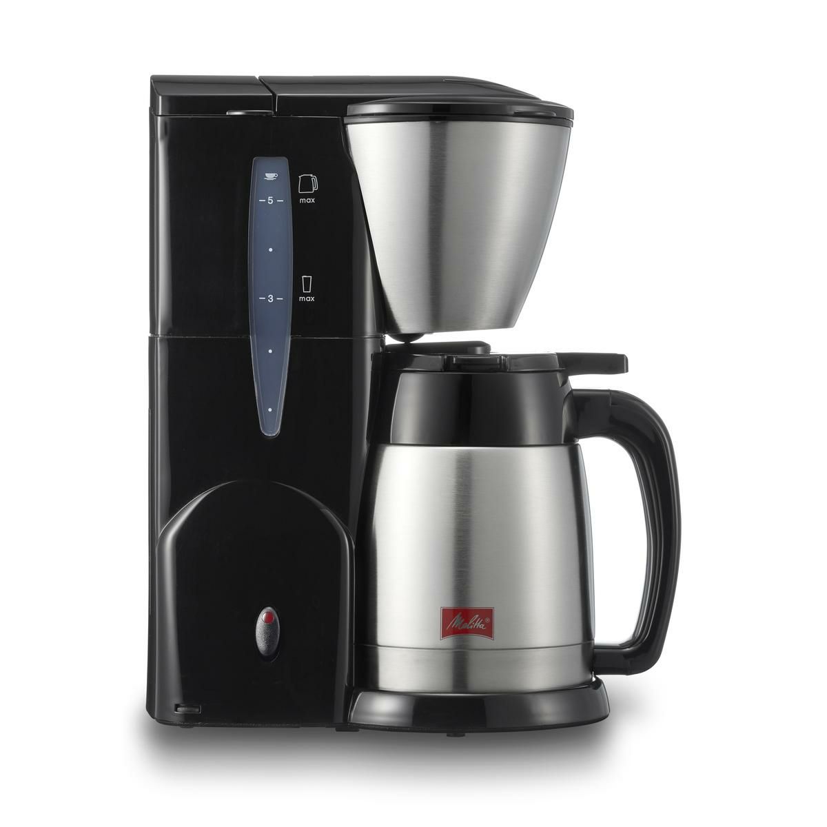 別売ペーパーフィルター100入りセット  メリタ コーヒーメーカー ノアプラス SKT55-1-B ブラック 2～5杯用 ペーパードリップ式 シンプル おしゃれ SKT551B Melitta おうちカフェ おうちcafe 珈琲