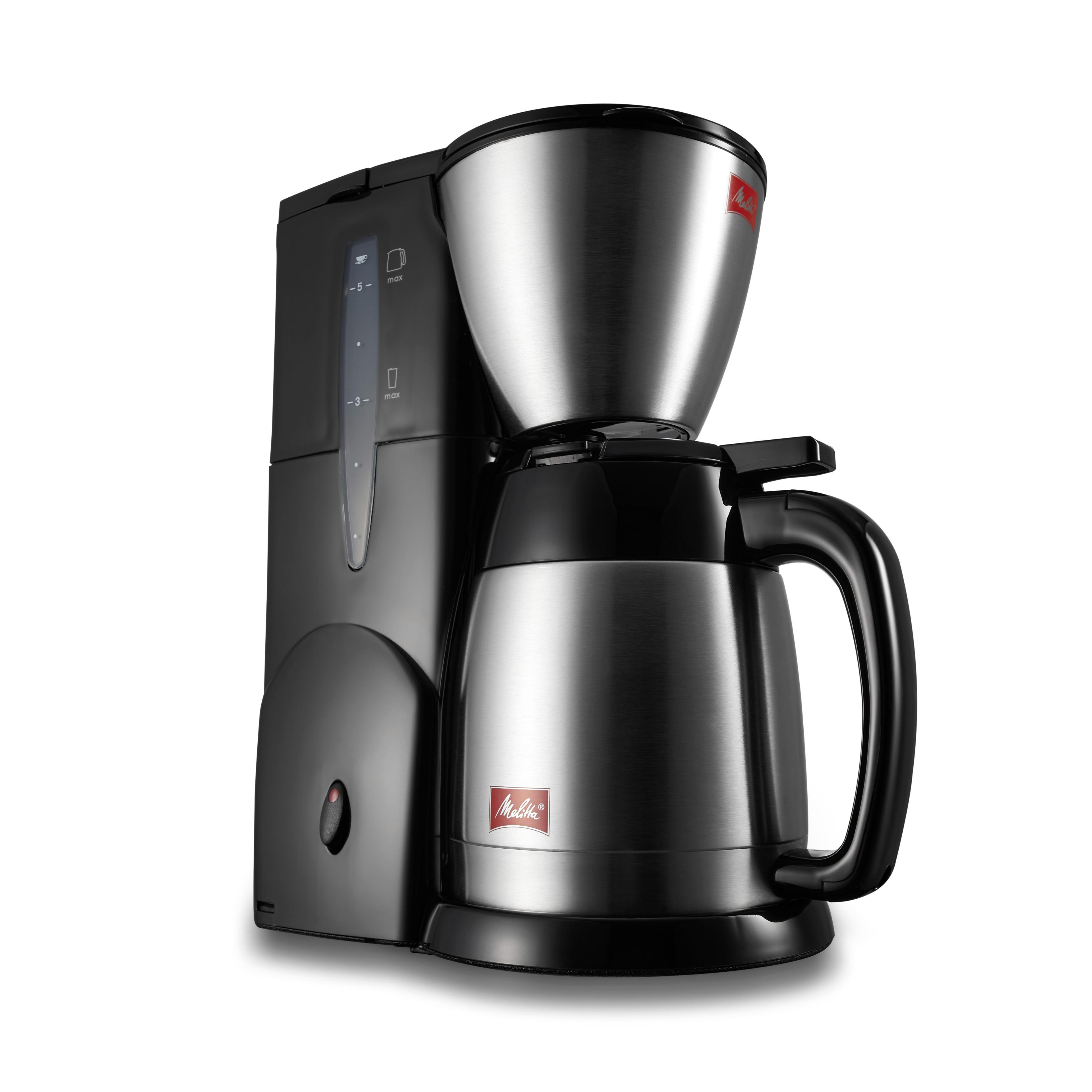 別売ペーパーフィルター100入りセット  メリタ コーヒーメーカー ノアプラス SKT55-1-B ブラック 2～5杯用 ペーパードリップ式 シンプル おしゃれ SKT551B Melitta おうちカフェ おうちcafe 珈琲