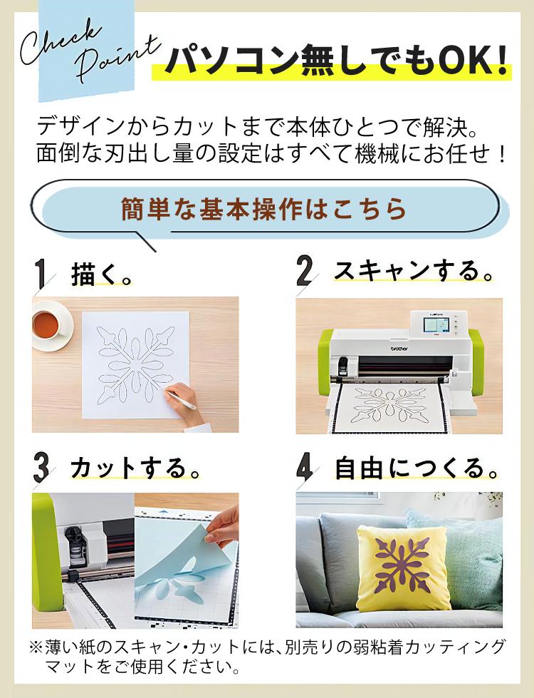カッティングマシン ブラザー ScanNCut DX スキャンカットDX SDX85