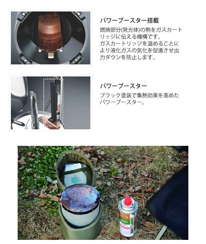 ユニフレーム フォールディング ガス ランタン UL-X アンヴィル ＆ ケース ＆ マントル ＆ CBカセットガス セット  620281 ＆ 621240 ＆ 621011 ＆ 650042  UNIFLAME 数量限定商品