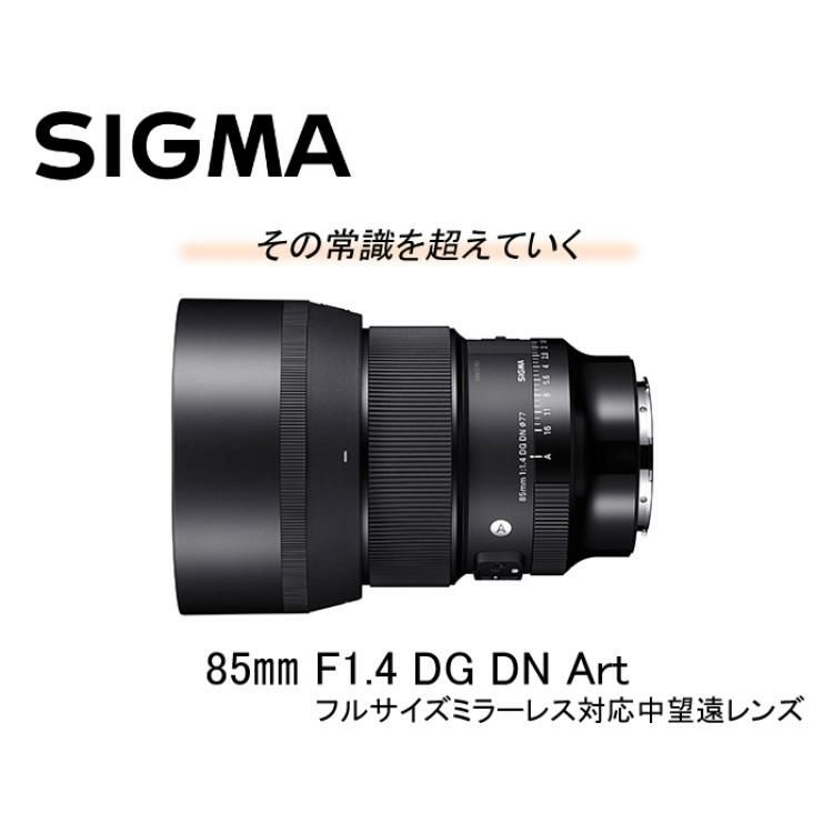 ケンコー ブラックミストフィルター付  レンズ シグマ 広角レンズ 85mm F1.4 DC DN C  ソニーEマウント用