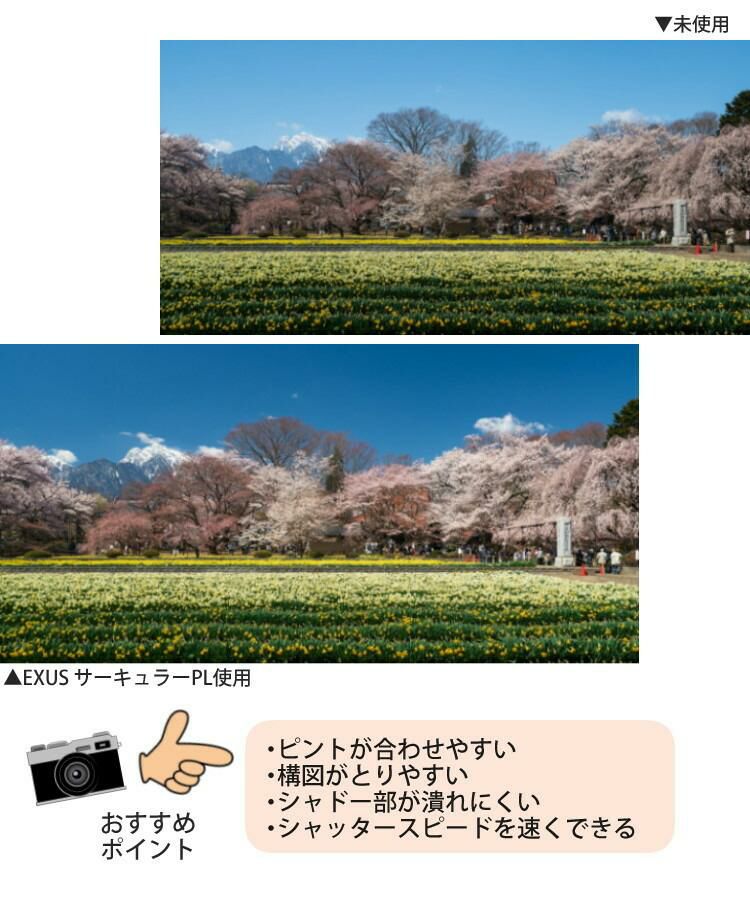 セット  レンズ シグマ 18-50mm F2.8 DC DN C ソニーEマウント用 & EXUS サーキュラーPL 55mm
